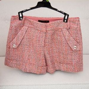 NWT💗 Limited Pink Tweed shorts